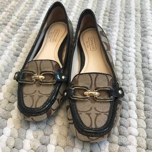 Authentic Coach Flats, new condition!